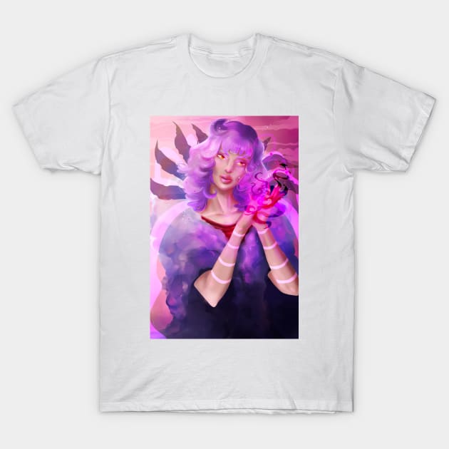 Purple magic T-Shirt by Juame